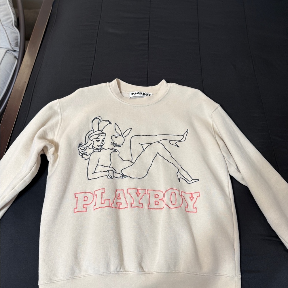 Playboy Cream Sweater